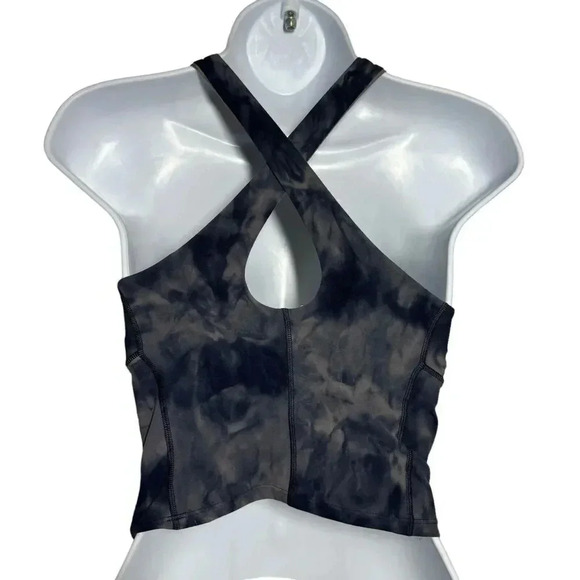 Lululemon Key to Balance Tank Top Diamond Dye Lunar Rock True Navy size 0 - Picture 4 of 7